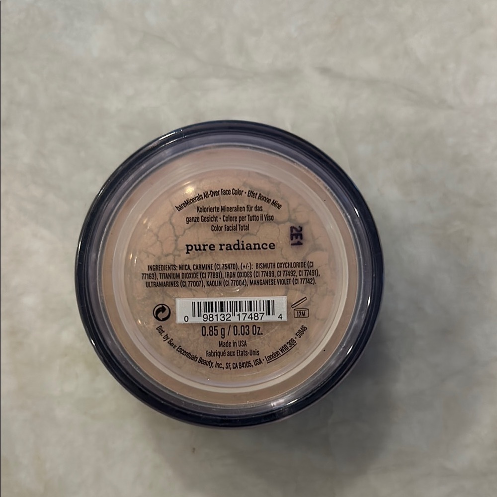 bareMinerals Pure Radiance Face Color